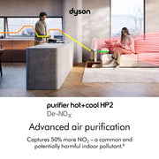 Purifier Hot+Cool De-NOx by Dyson – Large, White/Gold, Model HP2