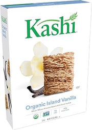 Kashi Organic Cereal, Island Vanilla, 16.3-Ounce Boxes (Pack of 4)