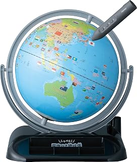 Raymay Fujii OYV403 Globe with Talking Flag Toy, Diameter 9.8 inches (25 cm)