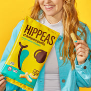 HIPPEAS Groovy White Cheddar / 8 Ounce (Pack of 2) / 1 Puffed Snacks