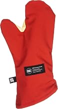 Oven Mitt, San Jamar Cool Touch, Professional Grade, 500°F, 15", Red