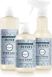 CLEAN DAY Kitchen Basics Set by Mrs. MEYER'S – 44.5 Fl Oz (Pack of 1), No Color, Model 384539