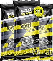 Diamond Wipes Sweat No More Body Wipes, Travel Size Toiletries - 250 Count