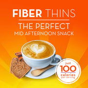 Fiber Thins by Metamucil – 9.3 Ounce (Pack of 8), Brown, Pack of 8
