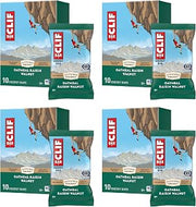 CLIF Bar Energy Protein Bars - Oatmeal Raisin Walnut - Made with Organic Oats - Energy Bars - Non-GMO - 10 Count (Pack of 4)