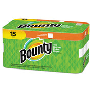 Bounty 15 / 15 Count (Pack of 1) / White Paper Towels