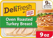 Oscar Mayer Deli Fresh, Oven Roasted Turkey Breast, 9 oz Pack