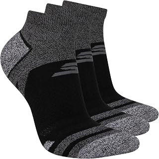 Skechers Women's 3-pack Performance Golf Low Cut Socks, Odor Control & Mesh Ventilation