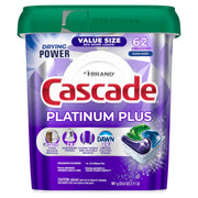 Cascade Fresh / 62 Count (Pack of 1) / 1 Dishwasher Detergent