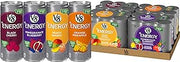 V8 +Energy Variety Pack, Pomegranate Blueberry, Orange Pineapple, Peach Mango, Black Cherry,8 Fl Oz (Pack of 24)