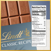 CLASSIC RECIPE OAT MILK Plain Chocolate Bar by Lindt – 3.5 Ounce (Pack of 1)