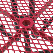Global Industrial Red / Onesize / Industrial Picnic Tables