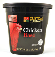 Master's Touch Chicken (no Msg) Base by Custom Culinary – 16 Ounce (Pack of 6), Pack of 6, Model 01171ECFPZ