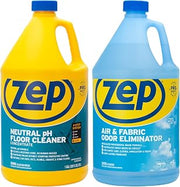 Zep Neutral pH Floor Cleaner Odor Eliminator - 1 Gal (1 of Each) - ECBD055