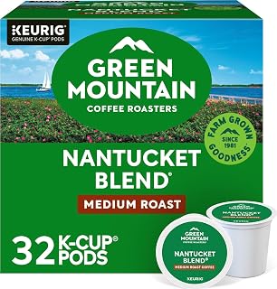 Green Mountain Coffee Roasters Nantucket Blend, Single-Serve Coffee K-Cup Pods, Medium Roast, 32 Count