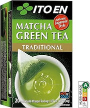 ITO EN Matcha Green Tea, Traditional, Tea Bags (20 Count)