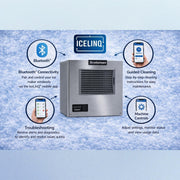 Scotsman 464 lb / Day - 120 lb Ice Bin - Small Cube / 120.0 pounds / 1 Ice Machines