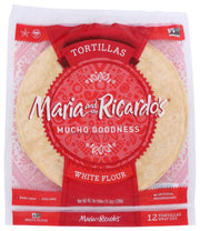 Maria & Ricardos White Tortillas 12 Inch by bobalife – 2.85 Pound (Pack of 1)