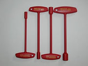 Wiha 4 Pc Insulated Metric T-Handle Nut Driver Set
