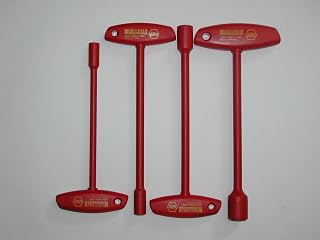 Wiha 4 Pc Insulated Metric T-Handle Nut Driver Set