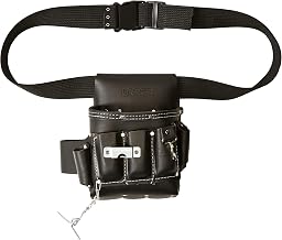 Industrial Leather Tool Belt, 7 Pockets