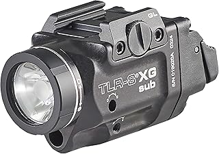 Streamlight 69431 TLR-8 X G Sub Tactical Rail-Mounted Gun Light