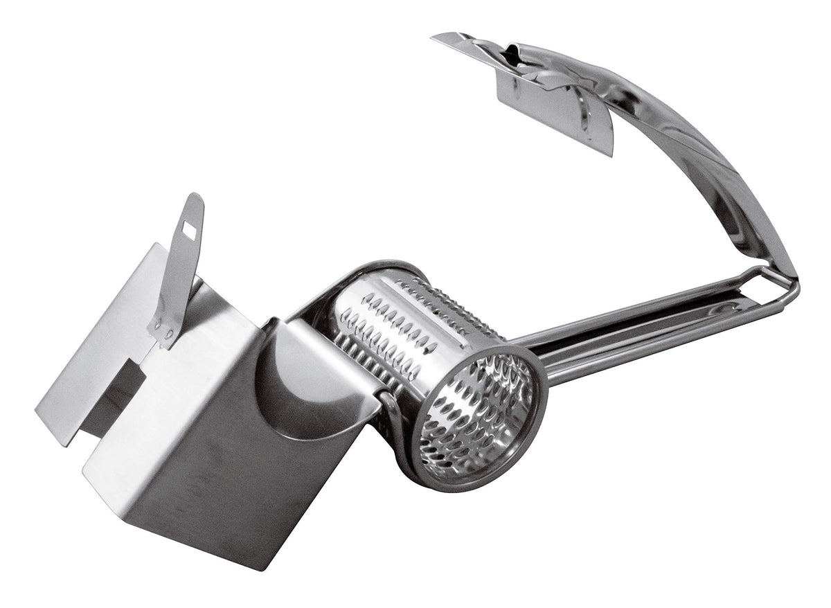 World Cuisine Rotary Grater by PADERNO – One Size, Stainless Steel, Gray, Model A5100020