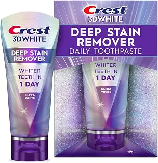Crest 3DWhite Brilliance Deep Stain Remover Ultra White Toothpaste - 2.1oz