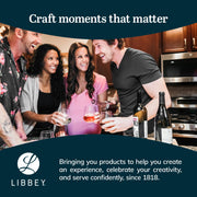 Hammered Stemless Wine Glasses Set of by Libbey – 17 Ounces, Set of 8, 17.75 ounces, Glass, Hammered 8 (17.75 oz), Model 1062