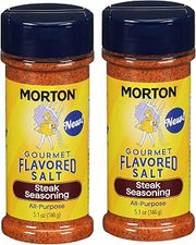 Morton Gourmet Flavored Salt Steak Seasoning (2 Pack)