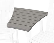 Polywood 600 Series Angled Adirondack Dining Connecting Table in Slate Grey