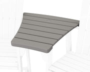 ® 600 Series Angled Adirondack Dining Connecting Table in Slate Grey by Polywood – 26.12 inches x 24.98 inches x 2.25 inches, High Density Polyethylene, Slate Grey, Model TTD60AGY