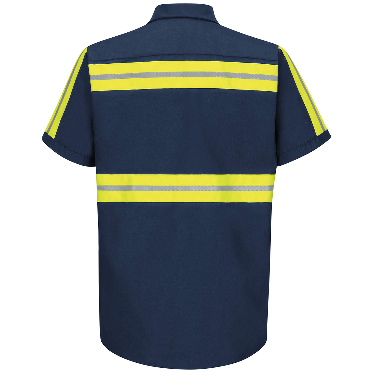 Red Kap 3X-Large / Navy With Yellow/Green Visibility Trim / big Tops