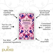 Pukka 20 Count (Pack of 2) / Elderberry & Echinacea / 1 Herbal