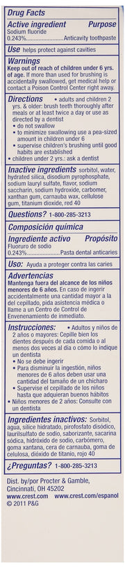 Whitening Expressions Fluoride Anticavity Toothpaste by Crest – 6 Ounce (Pack of 1), Model 37000427285