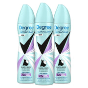 UltraClear Antiperspirant Deodorant Dry Spray by Degree – 3.8 Ounce (Pack of 3), Pack of 3, Model 919188
