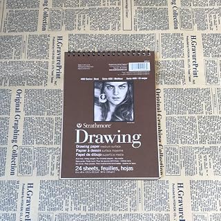 Strathmore 400-6 400 Smooth Drawing Pad, 12 X 18 in.