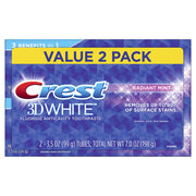 Crest 3.5 Ounce (Pack of 2) / Older Version / White Toothpaste