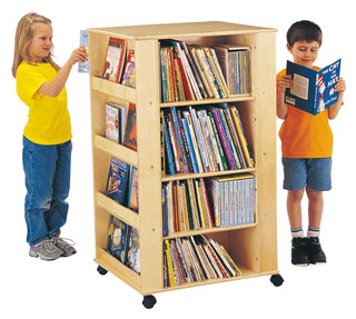 Media Tower by Jonti-Craft – 24.5 inches high x 48 inches wide x 15 inches deep, Wood, Model 0539JC