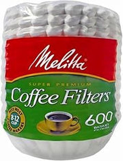 Melitta Basket Coffee Filters, 600 ct. (pack of 6)