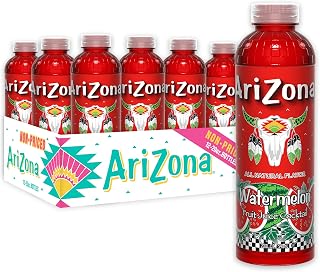 AriZona Watermelon Fruit Juice Cocktail, 20 Fl Oz (Pack of 12)