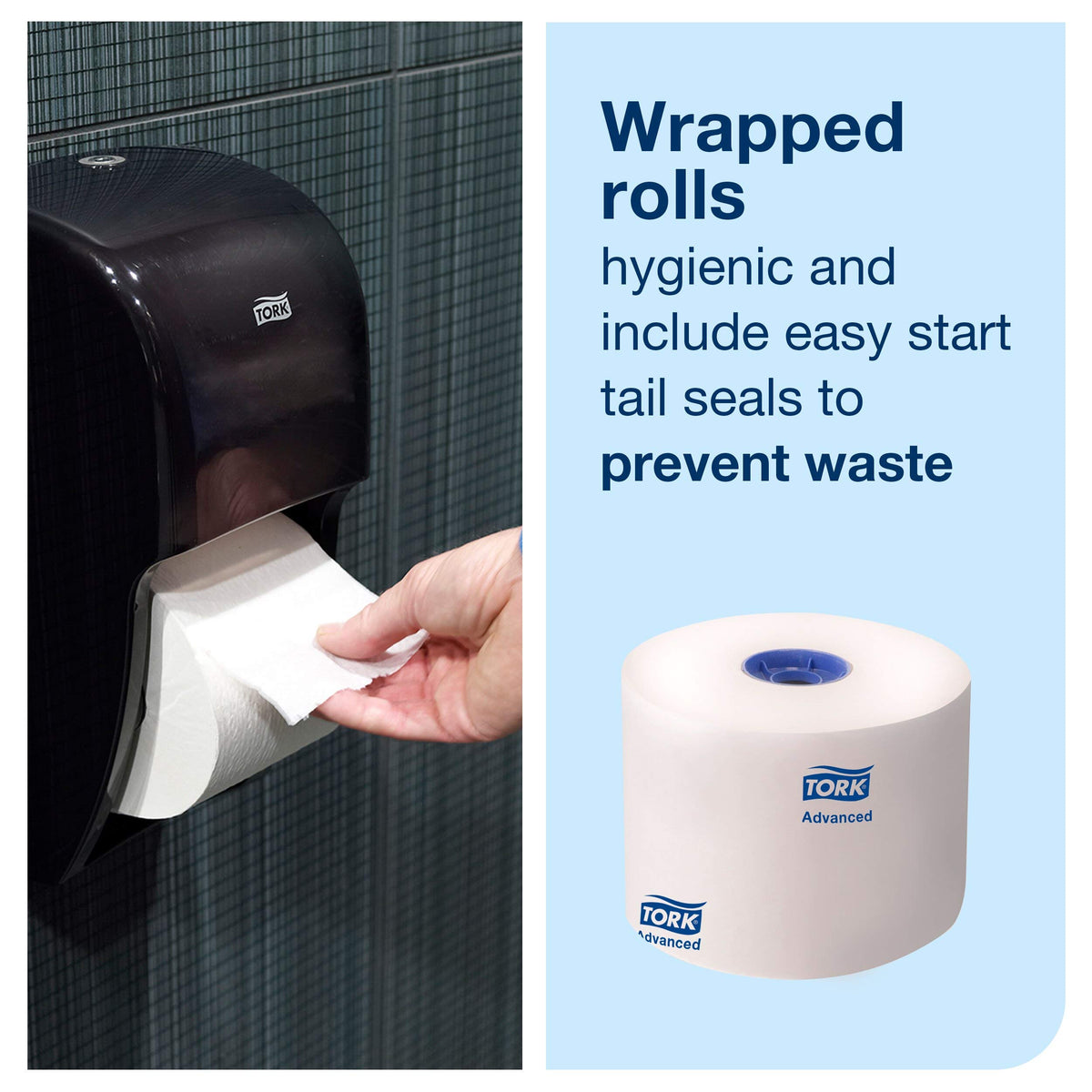 High-Capacity Toilet Paper Roll White T by Tork – 36 Rolls (1000 Sheets each), Paper, White, Pack of 36, Model 110292A