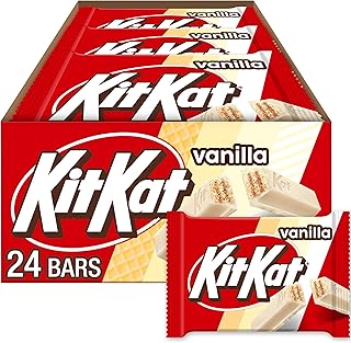 Kit Kat Vanilla Flavored Wafer Candy Bars, 1.5 oz (24 Count)