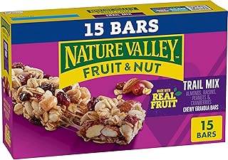 Nature Valley Almond Raisin & Cranberry Chewy Fruit & Nut Bar, 15 ct