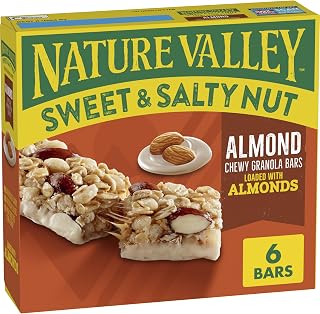 Nature Valley Sweet & Salty Almond Granola Bars, 6 ct, 7.2 oz