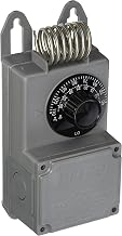 Peco TF115-001 NEMA 4X Line Voltage Thermostat, Gray