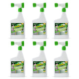 Outdoor and Yard Odor Eliminator by OdoBan – 32 Fl Oz (Pack of 6), White, Model 927561-Q
