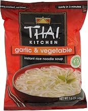 Thai Kitchen Gluten Free Garlic & Vegetable Instant Rice Noodle Soup, 1.6 Oz