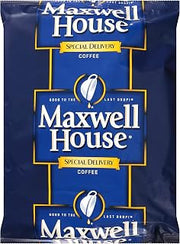 MAXWELL HOUSE Special Delivery Ground Coffee Single Serve (1.4 oz Bags, Pack of 42) | Smooth Medium Roast Coffee, Mild Acidity, 100% Pure Coffee, No-Mess Filter Packs for 12-Cup Coffee Makers, Kosher