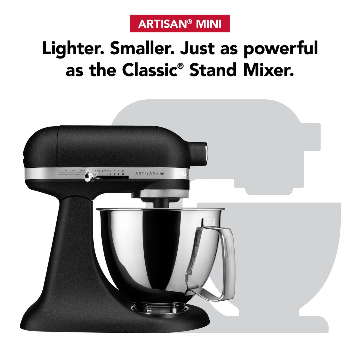 KitchenAid Cast Iron Black / Stand Mixer / 3.5 quart Stand Mixers